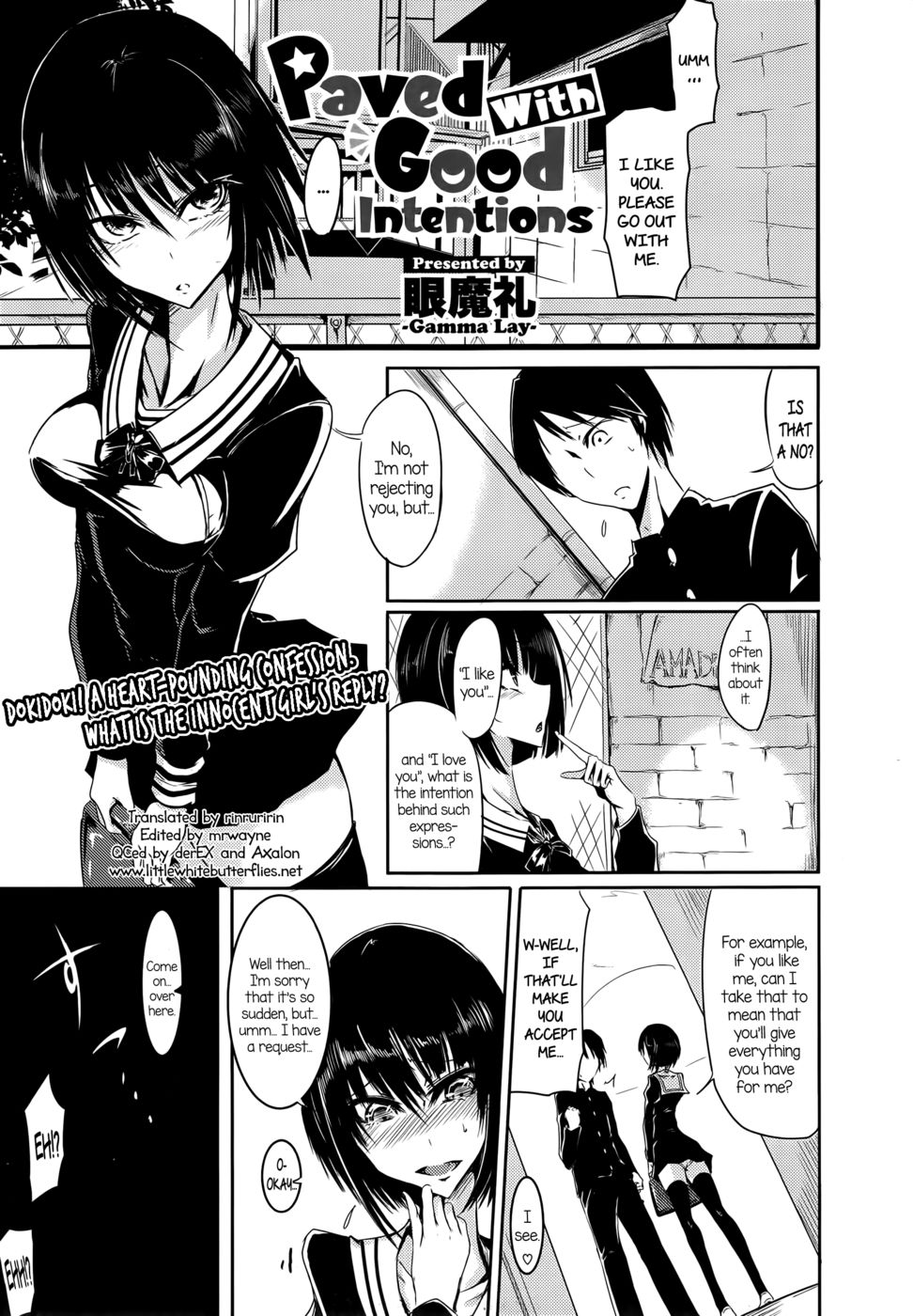 Hentai Manga Comic-Paved With Good Intentions-Read-1